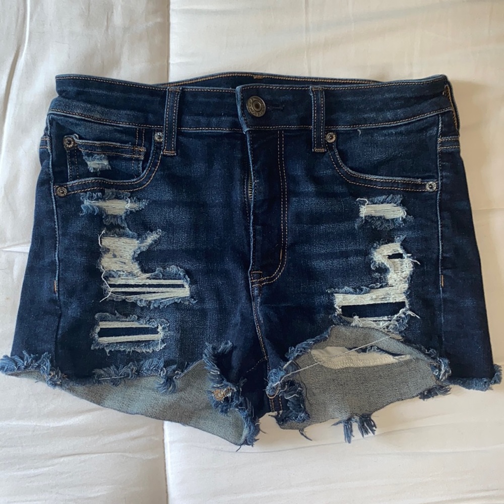 American Eagle Next level stretch Hi-rise shortie Jean short